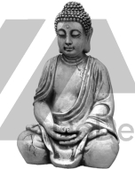 Будда в позе медитации