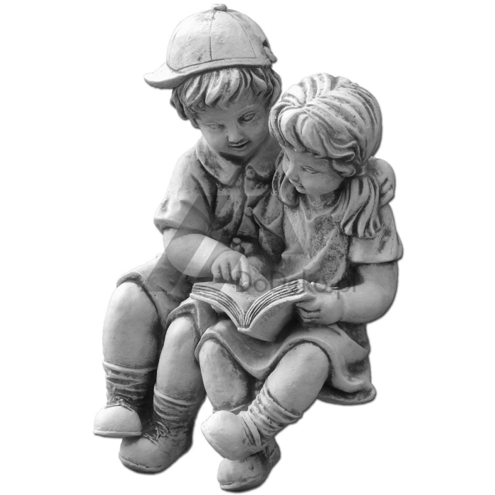 Фигурки детей с книгой