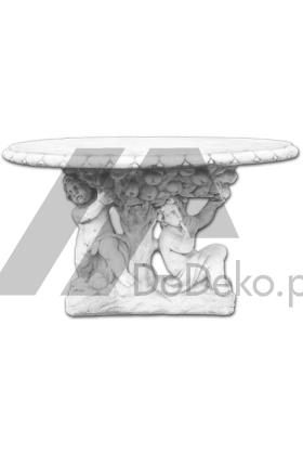 Садовый стол со скульптурой